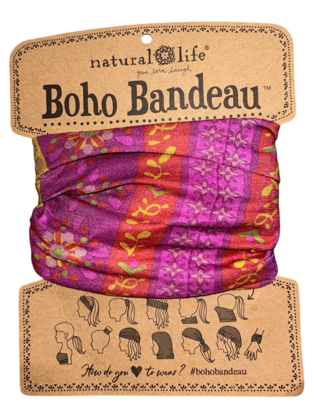Natural Life boho bandeau headband